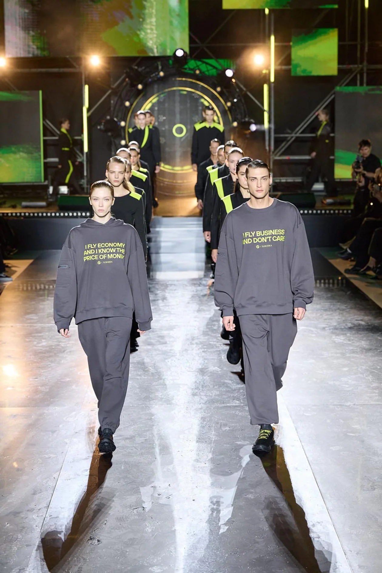 Показ новой формы S7 Airlines в Красной Поляне