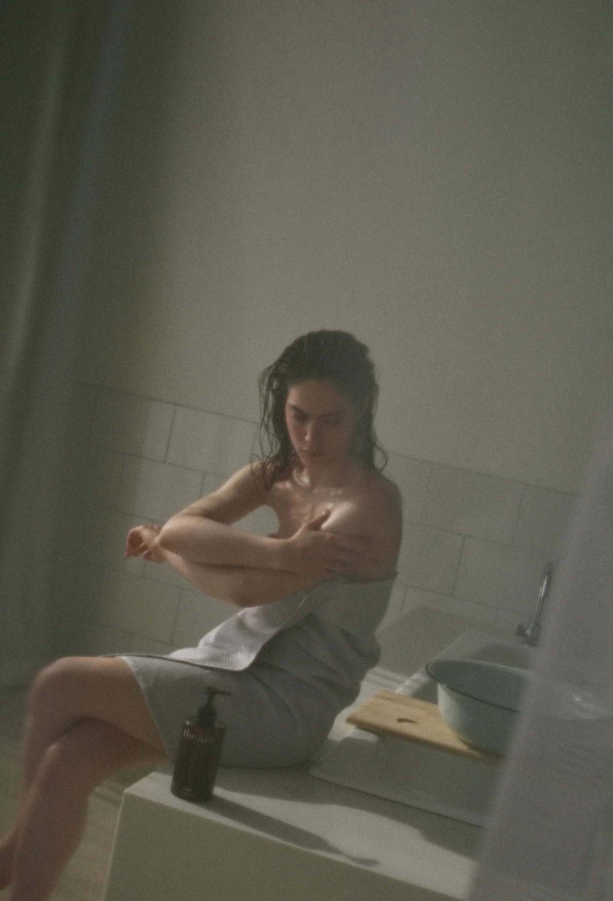 Полотенце, Togas; лосьон для тела «Баня», The ACT