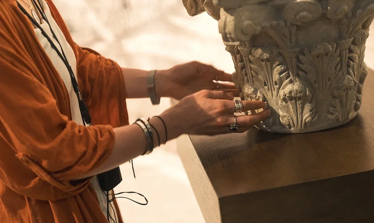 Тифломакет античной капители в ГМИИ им. Пушкина