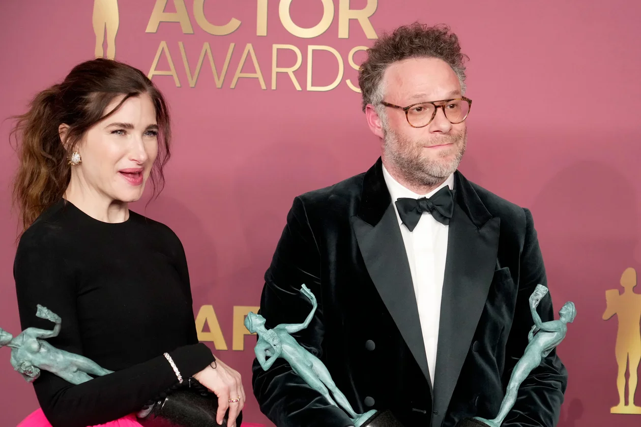 Кэтрин Хан и Сет Роген