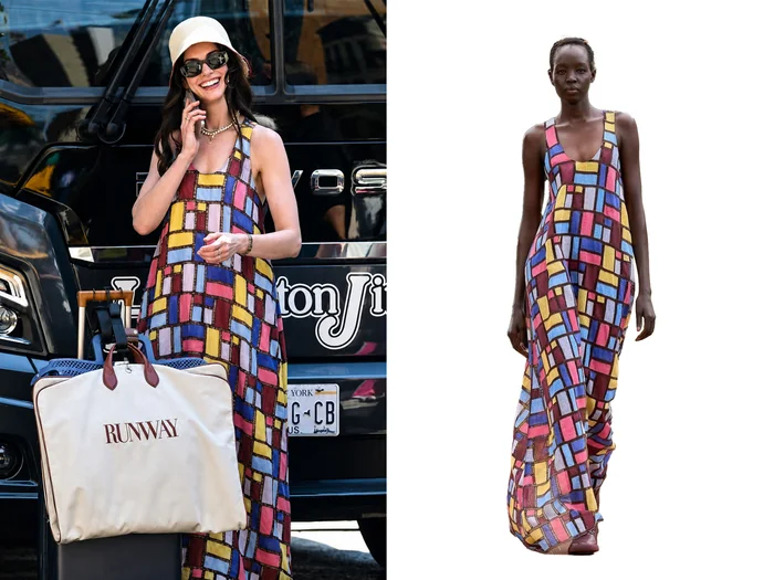  Энн Хэтэуэй в платье Gabriela Hearst