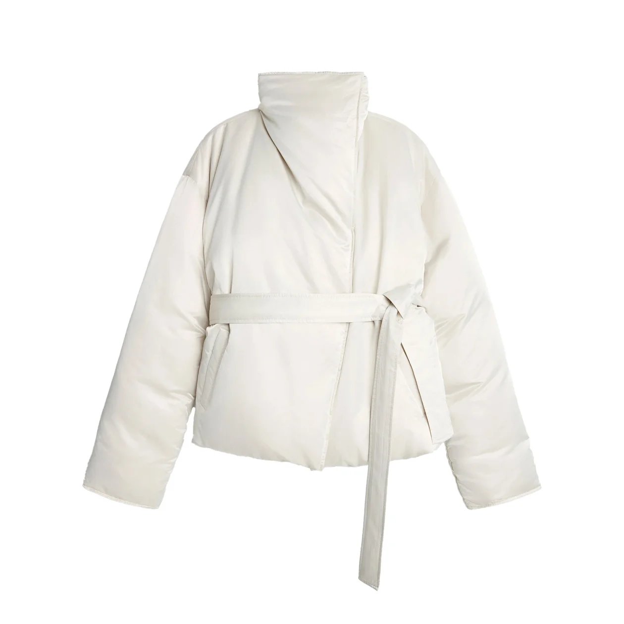 Idol — куртка-кимоно с пухом и пером