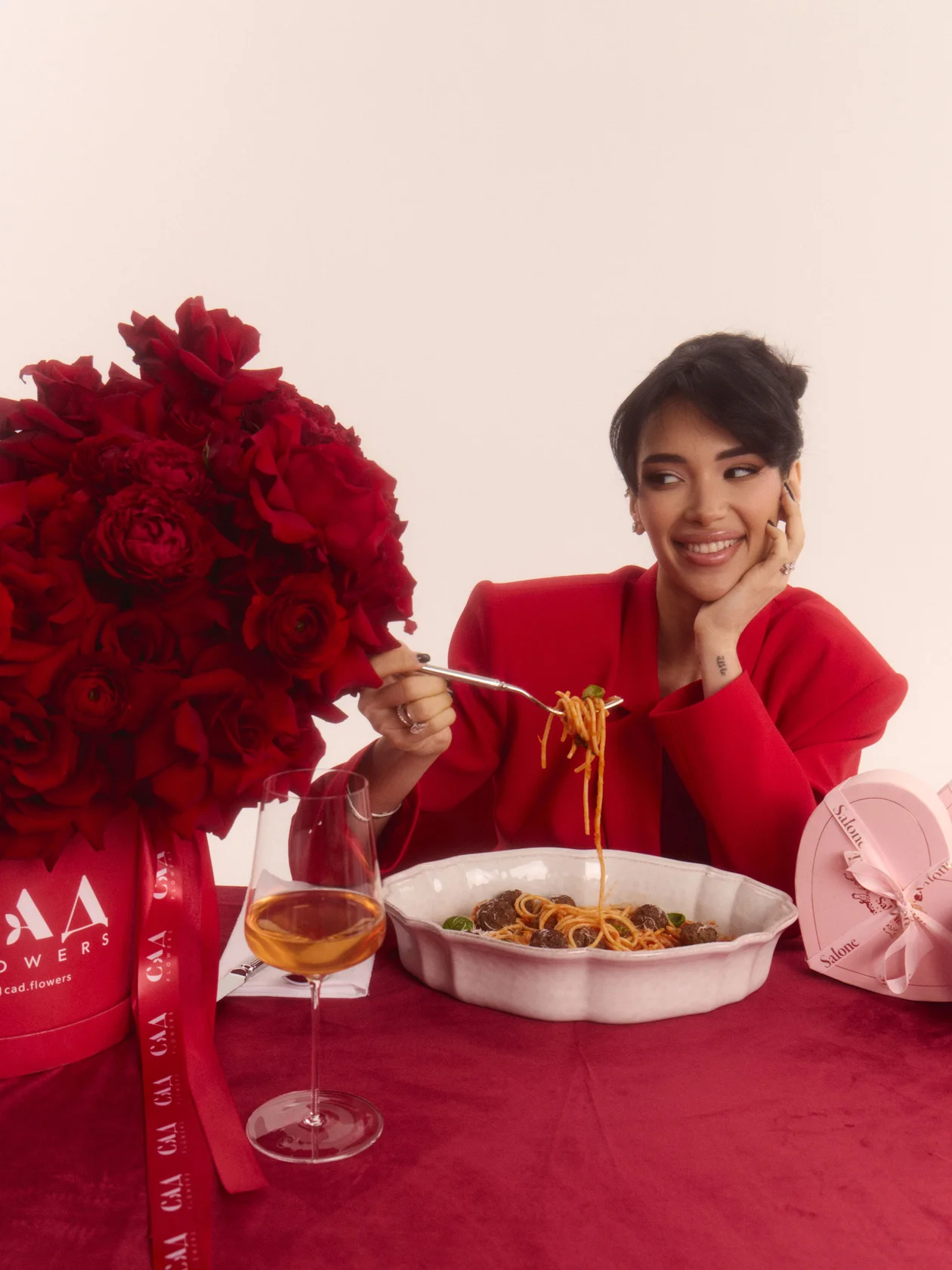 Спагетти con polpette