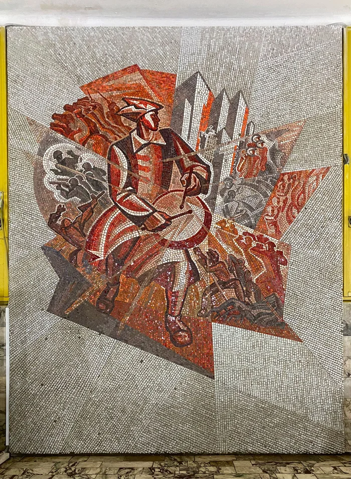 «Красный барабанщик», Андрей Кузнецов, «Красносельская». Источник: архив Московского метрополитена