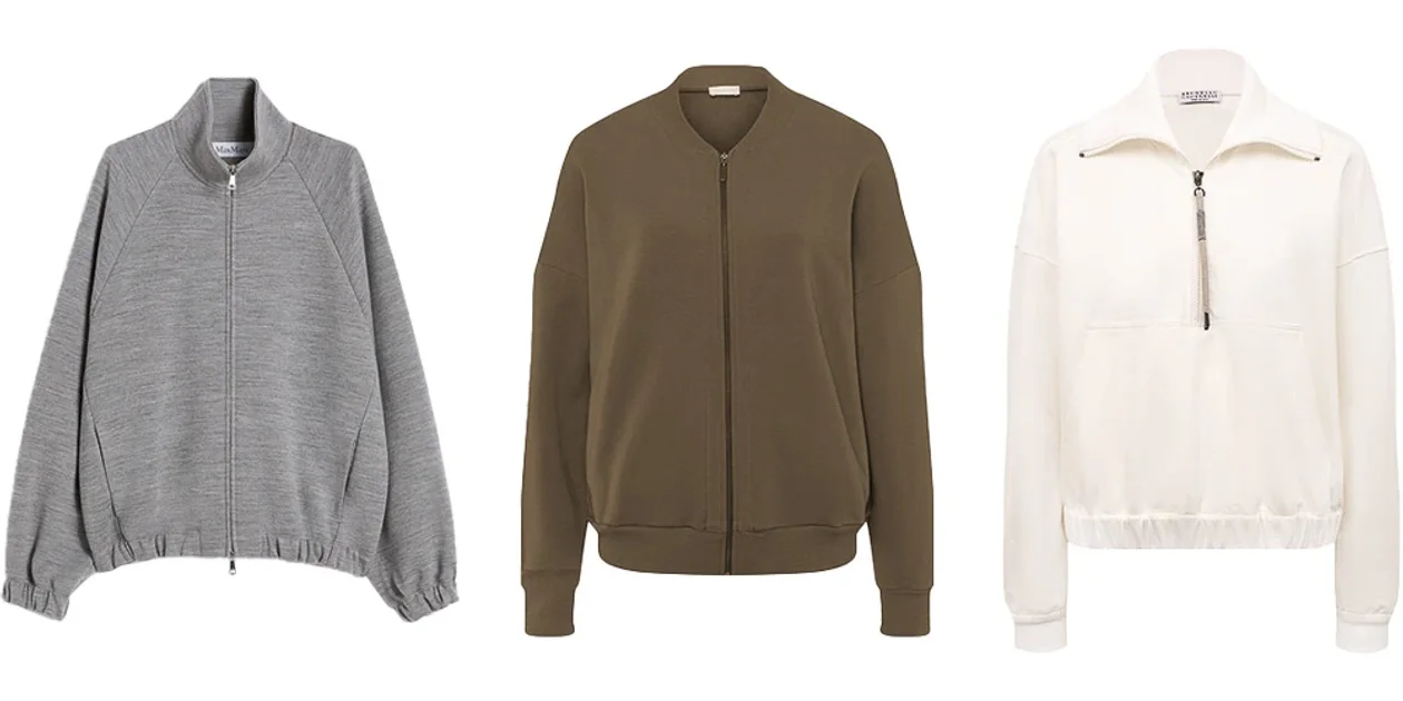 Слева направо: Max Mara, Bosco; Hanro; Brunello Cucinelli, ЦУМ