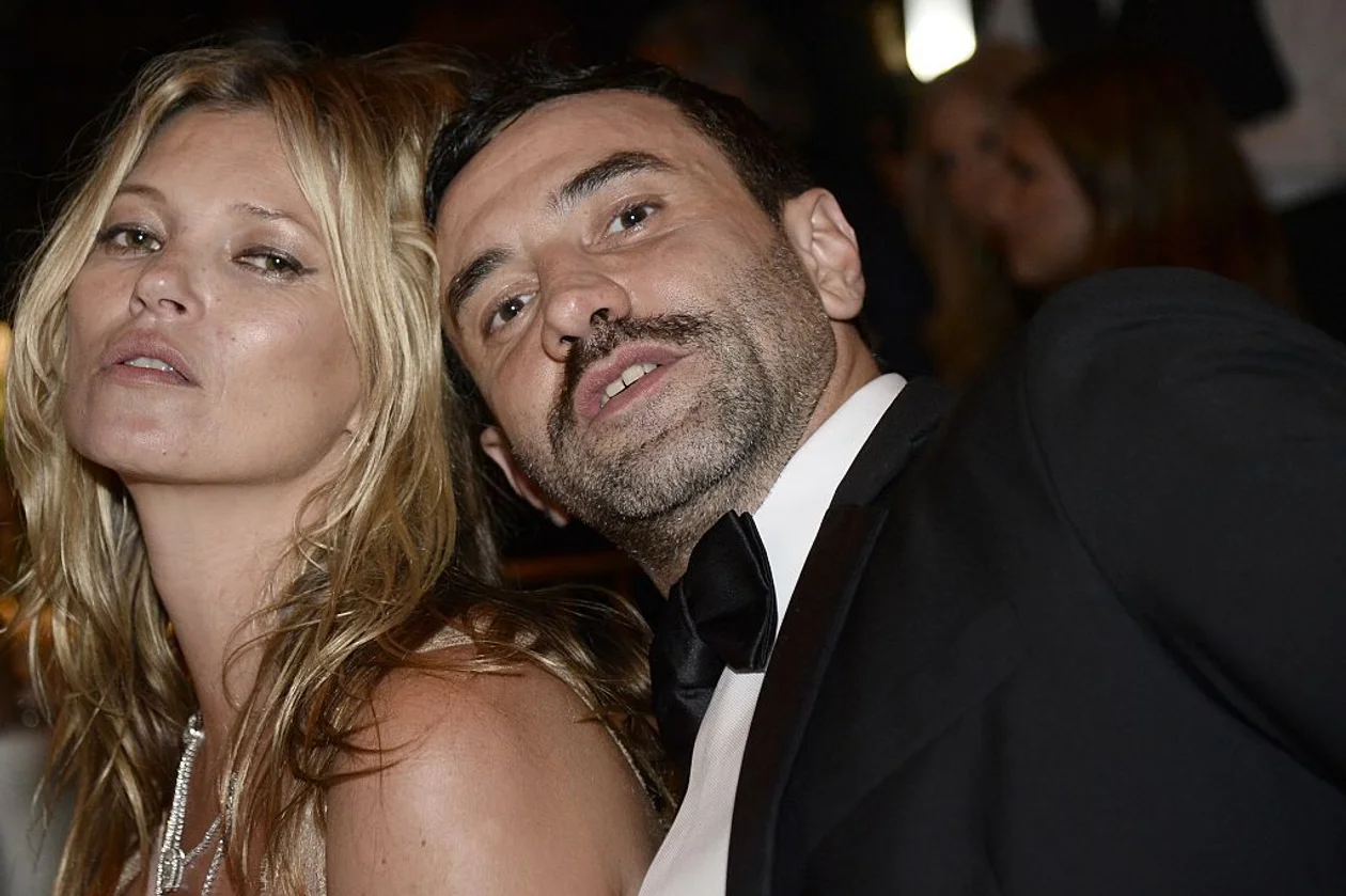 Кейт Мосс и Рикардо Тиши в 2015 году