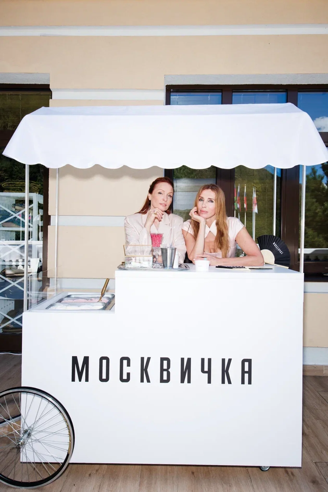 Евгения Попова и Светлана Бондарчук