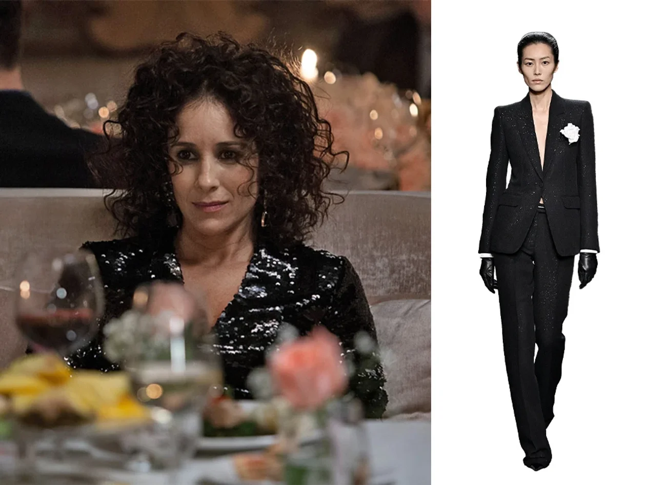 Слева: Ольга Сутулова в сериале «Содержанки». Справа: Tom Ford