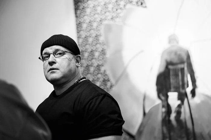 Дмитрий Ханкин.  Галерист, совладелец галереи «Триумф». Источник: личный архив