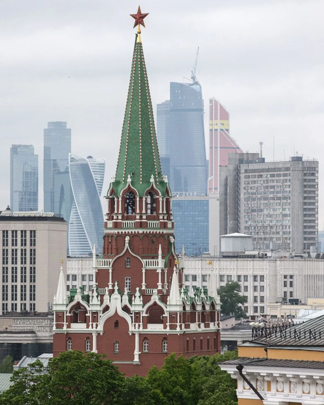 Спасская башня Московского Кремля