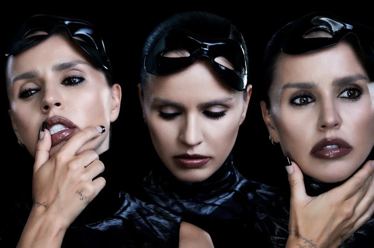 Где: производство металлорежущего инструмента «Микробор». На Юлии: платье, Viva Vox; маска, Ouroboros специально для шоу «Где-то в ретро»