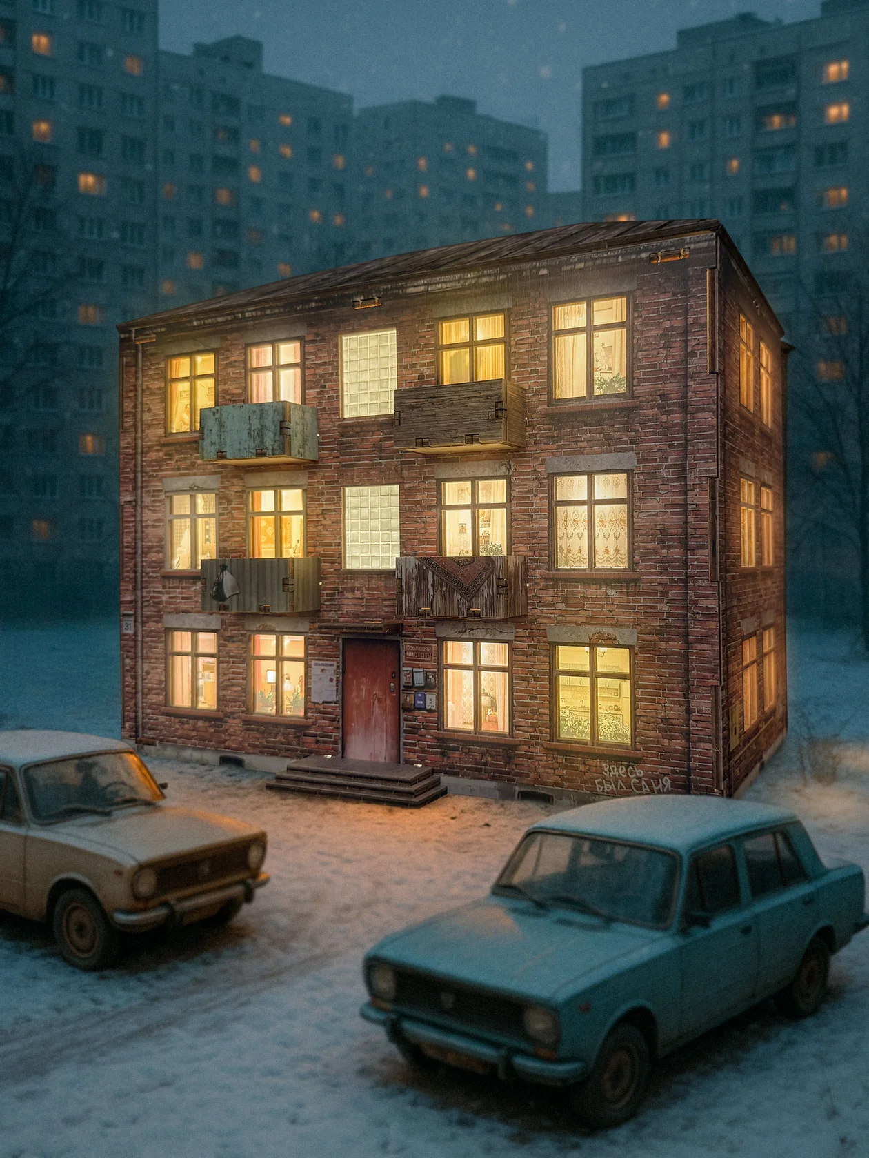 Конструктор-ночник «Дом детства» 