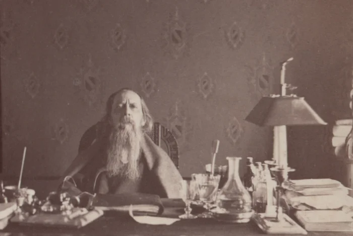 Михаил Евграфович Салтыков-Щедрин, конец 1880-х. Пантелеев Л.Ф. 