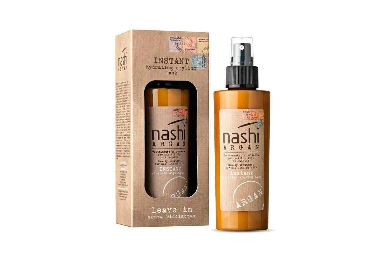 Несмываемая увлажняющая маска для волос Nashi Argan