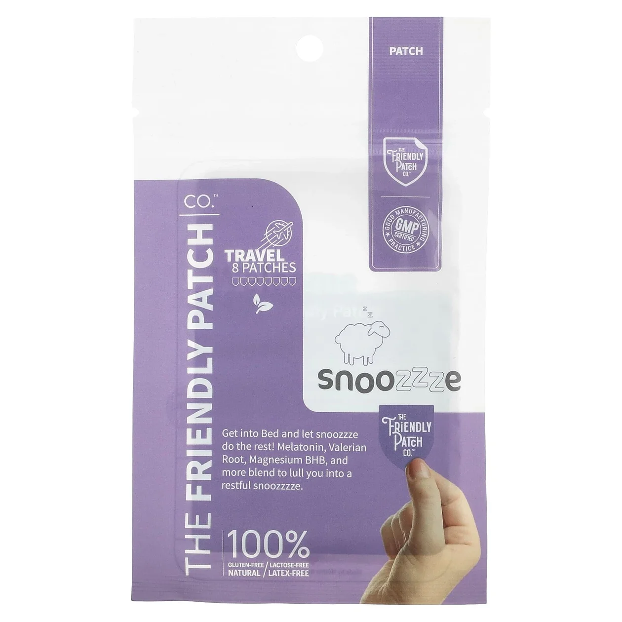 The Friendly Patch, Snoozzze, патч для сна с мелатонином