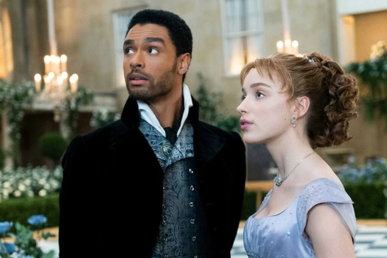 Кадр из сериала «Бриджертоны»