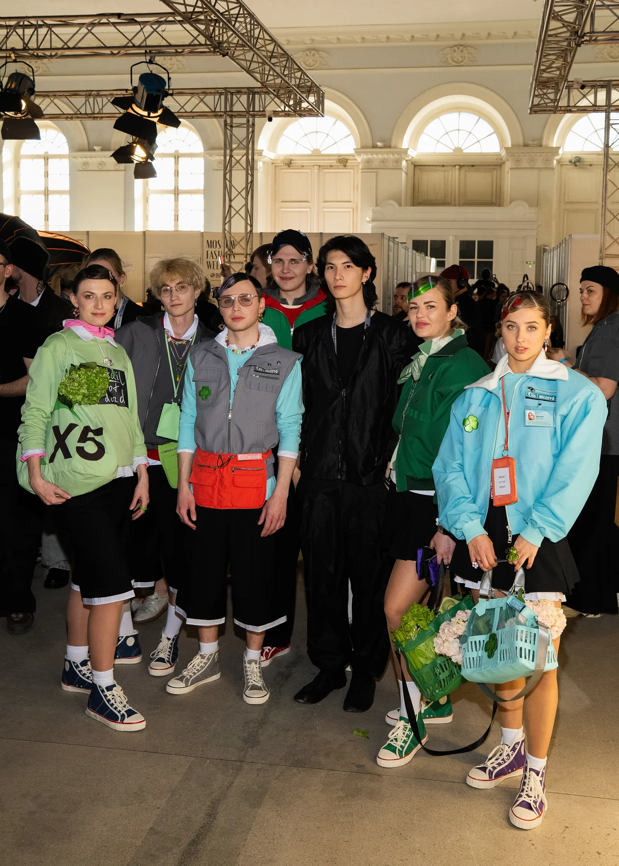 Илья Мигмун на индустриальном показе