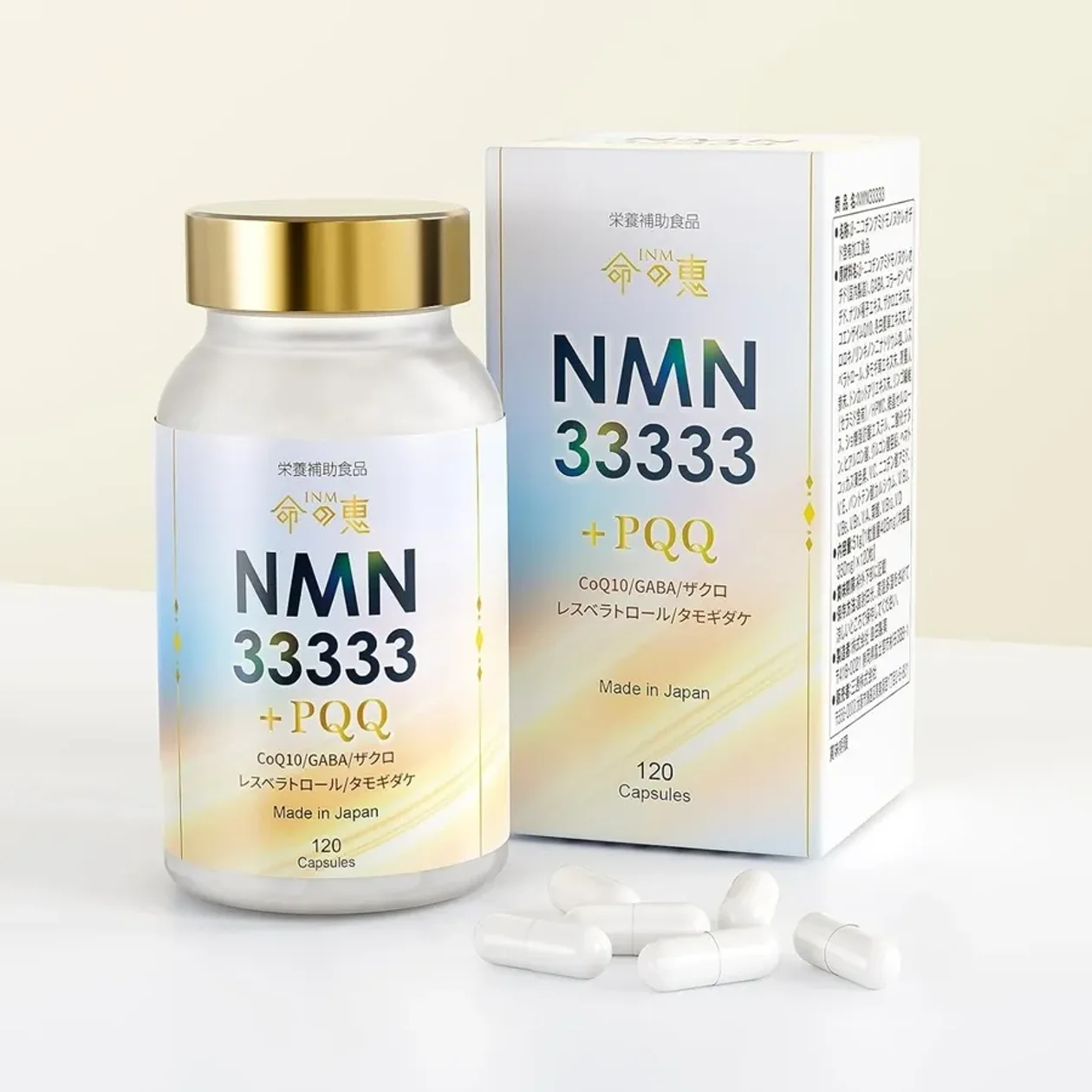 INM NMN 33333 + PQQ Омолаживающий комплекс для долголетия