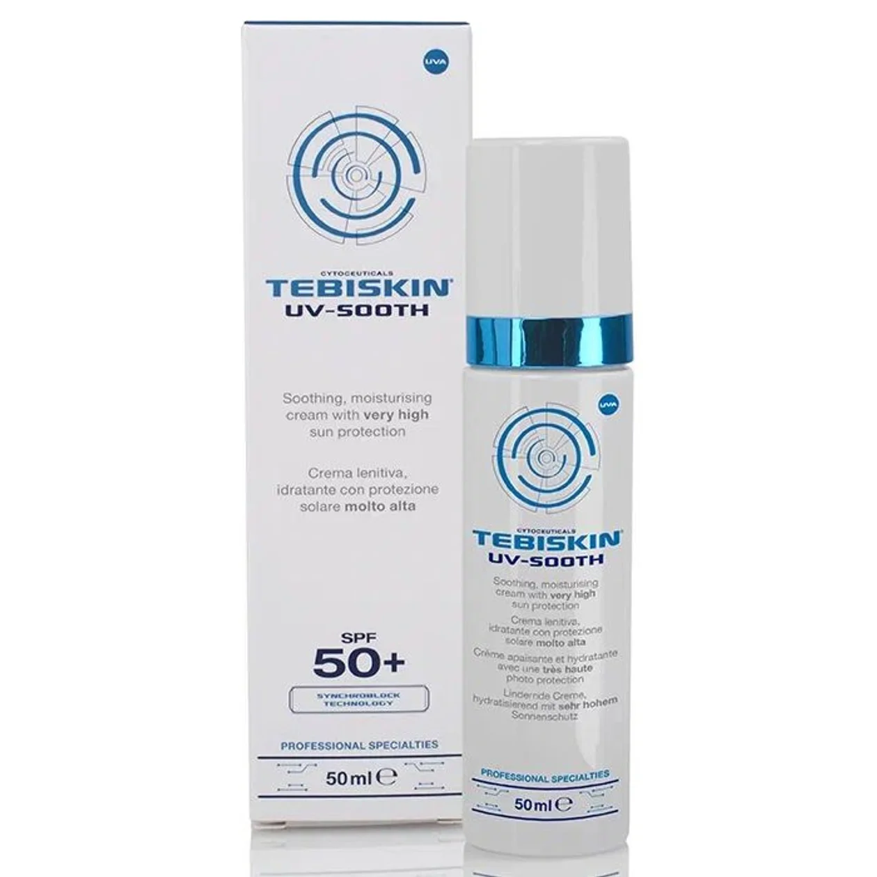 Фотозащитное средство UV-Sooth Cream SPF 50, Tebiskin