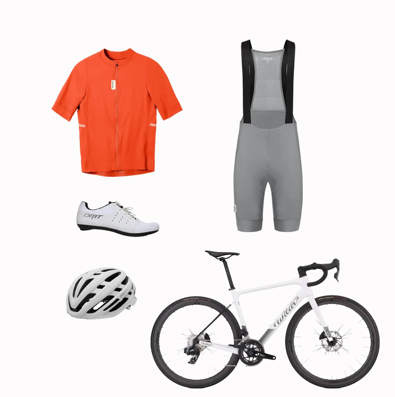 Джерси и бибы Fingerscrossed, Velocu; шлем Giro Agilis MIPS, "Кант"; велотуфли DMT, Vilga Union; велосипед Wilier, World bike