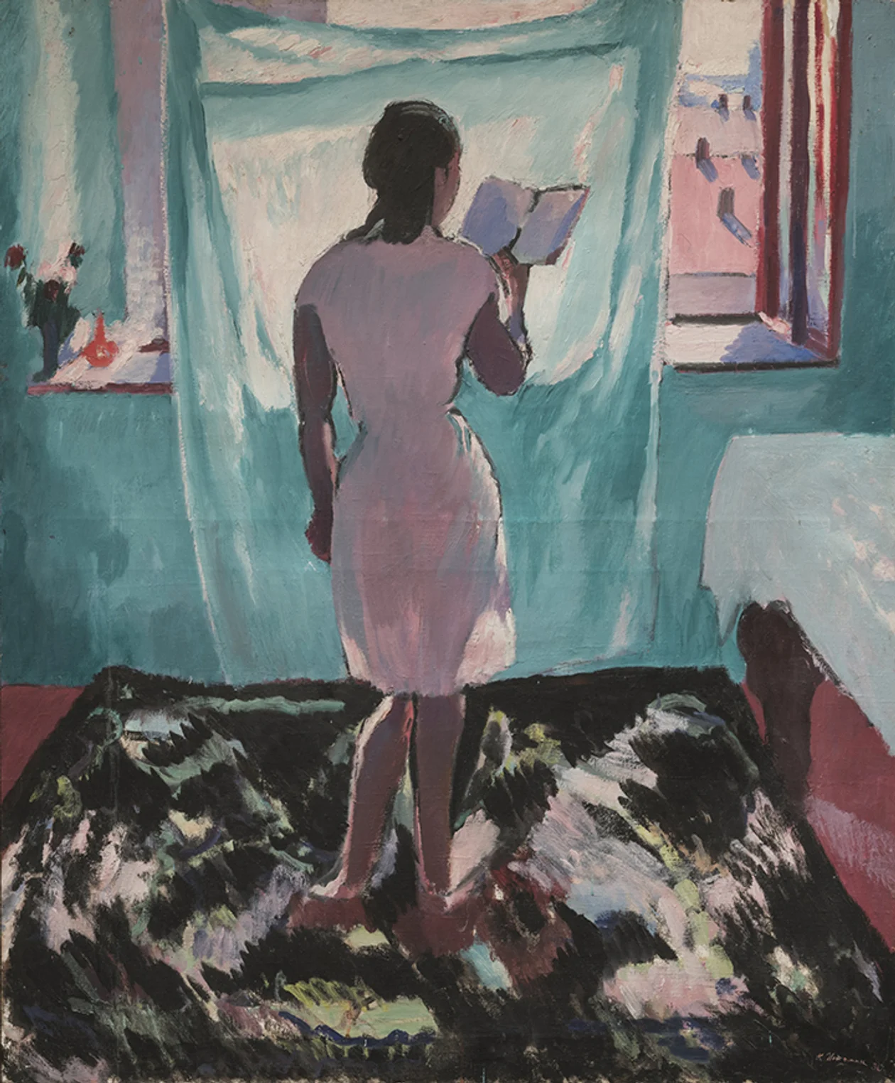 Константин Истомин. Утро. У окна. 1930. Русский музей, Санкт-Петербург