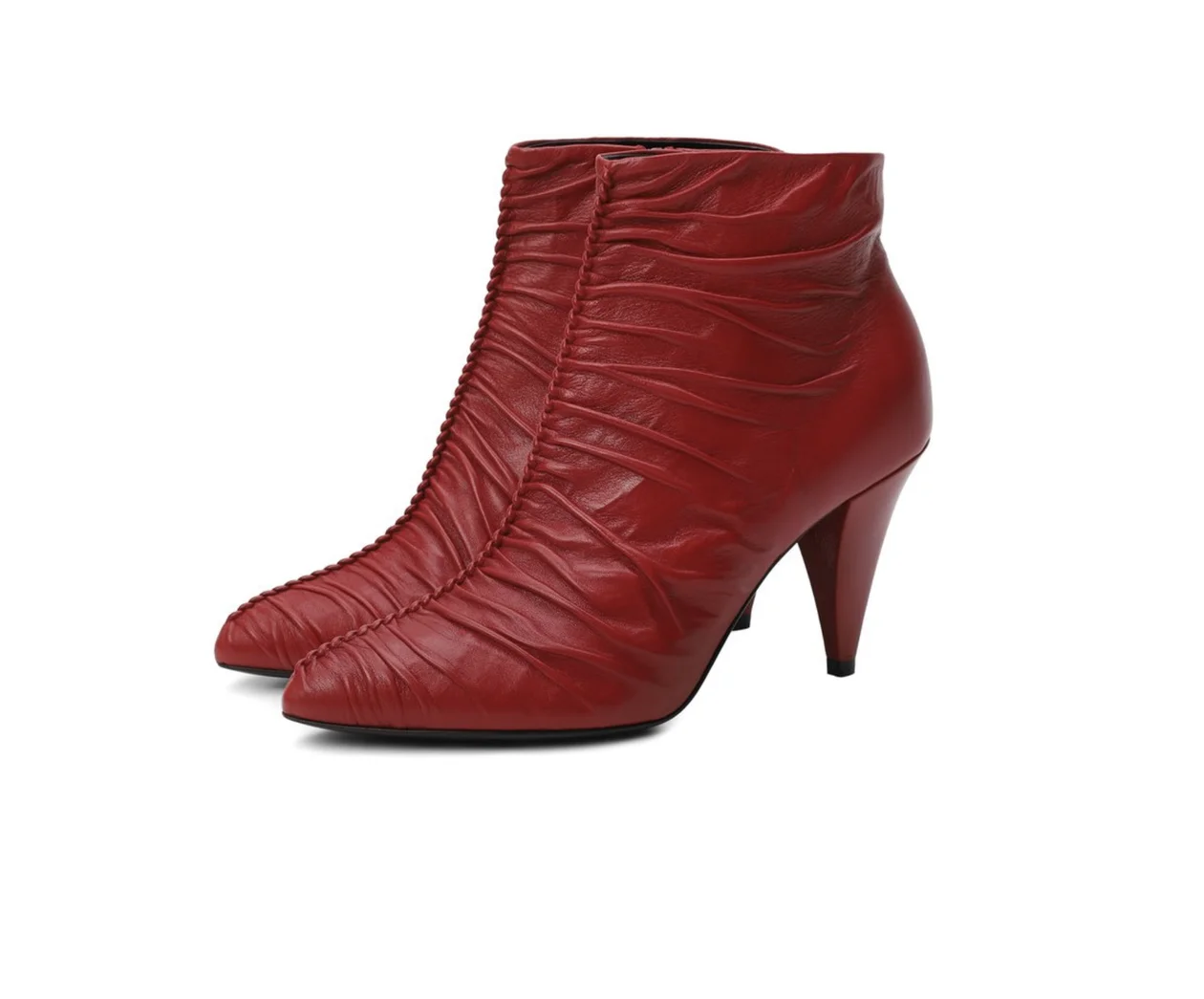 Кожаные ботильоны, Celine 