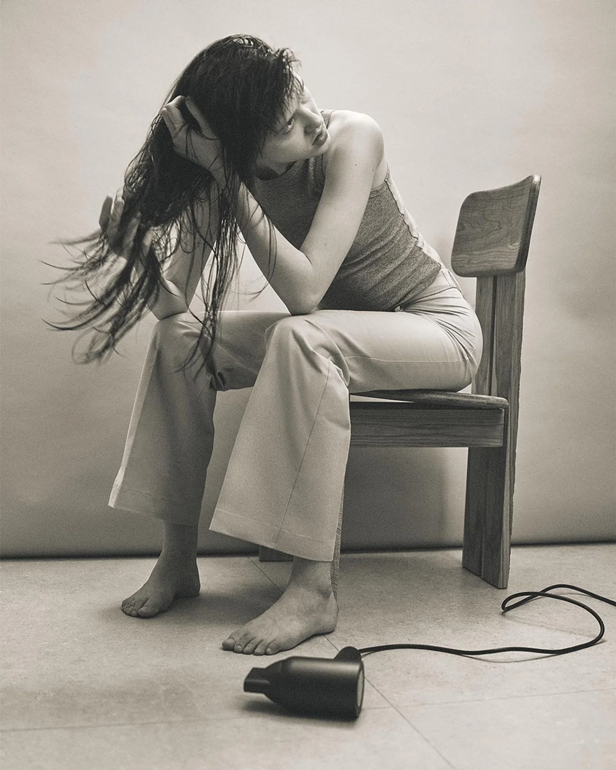 Майка, «Паче»; брюки, Falconeri.