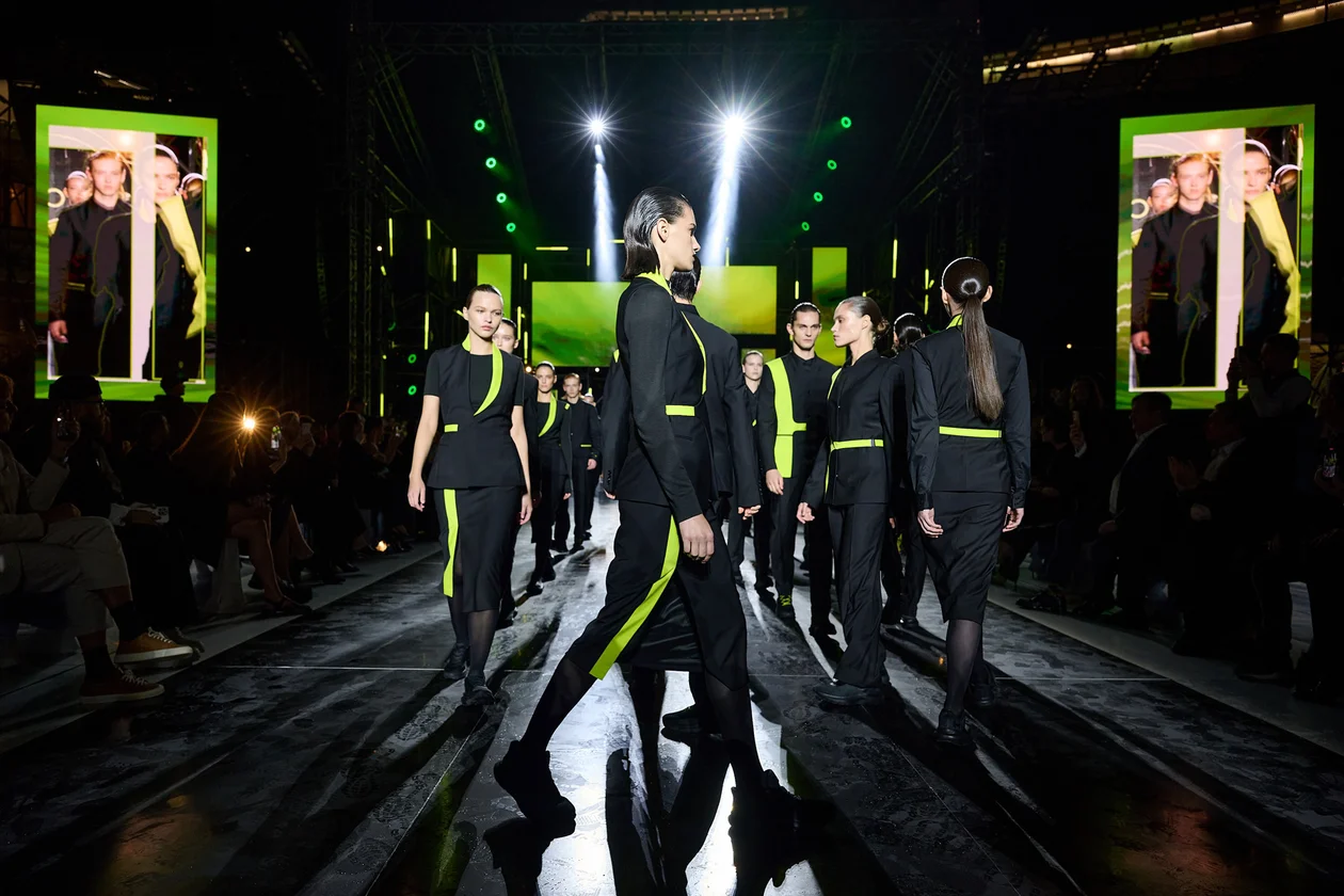 Показ новой формы S7 Airlines в Красной Поляне