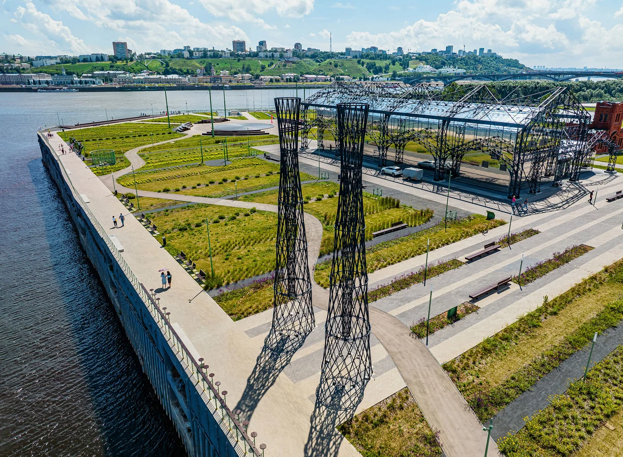 Модели Шуховской башни на Стрелке