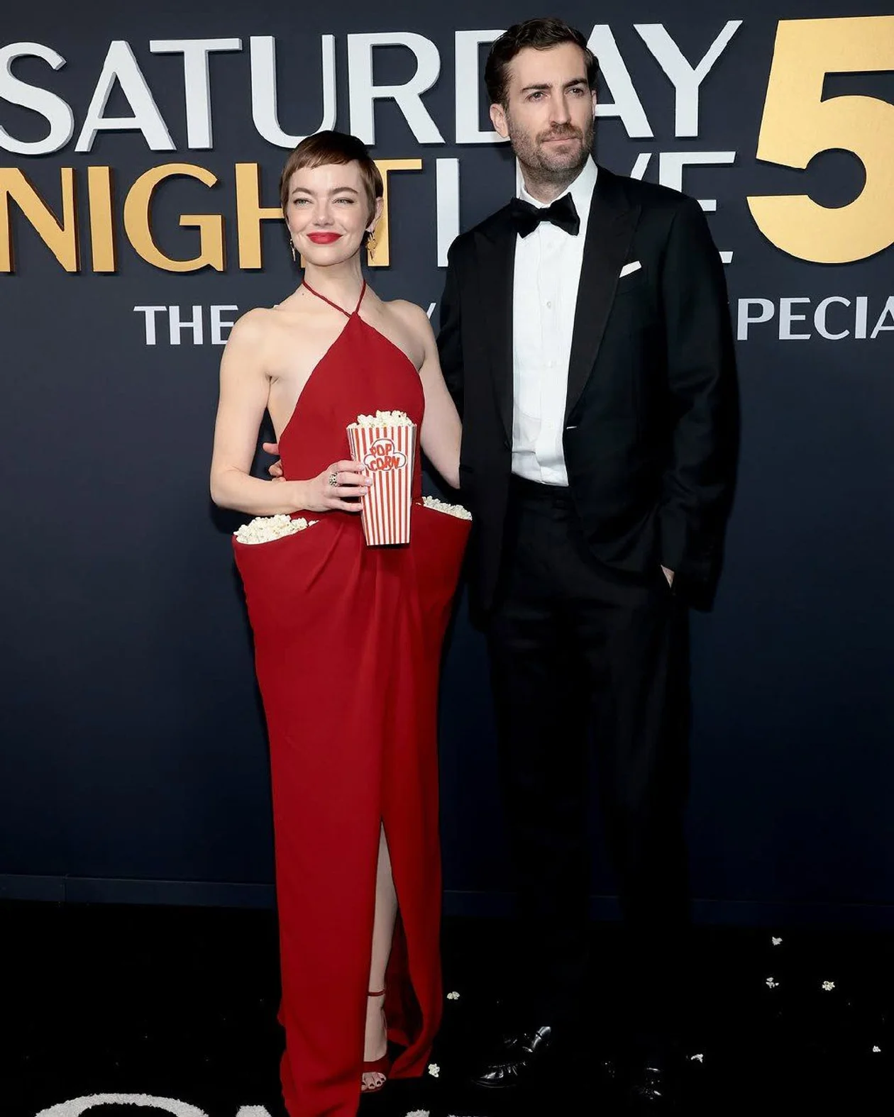 Эмма Стоун и Дэйв Маккэри