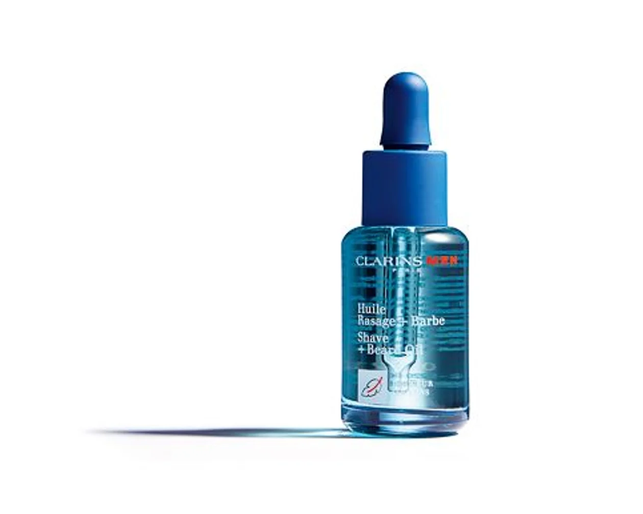 Смягчающее масло с экстрактом фисташки мастиковой для бритья и ухода за бородой от CLARINS. Источник: Валентин Золотухин