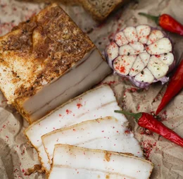 Солёное сало по рецепту Арины Заруцкой