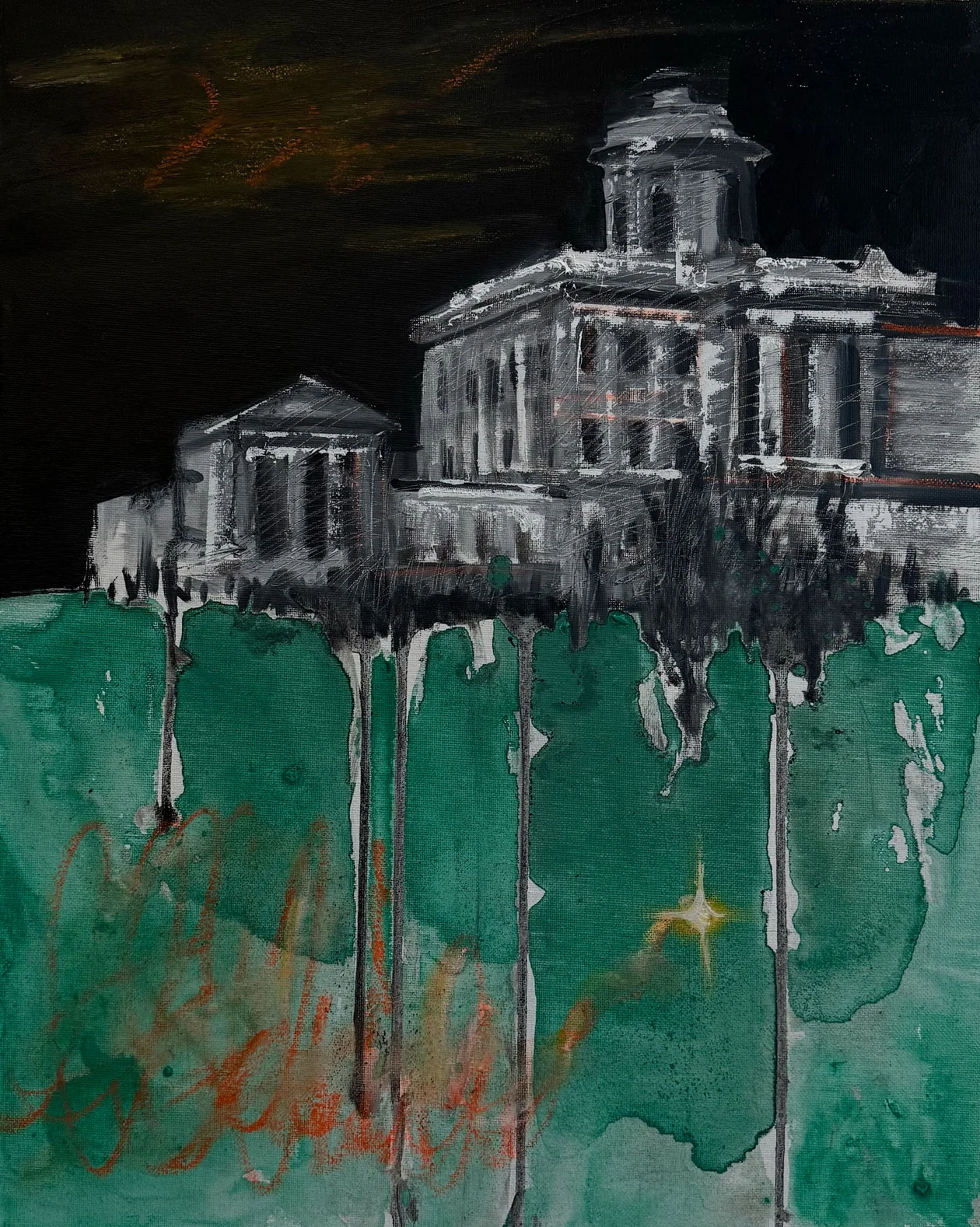 Блуждающий огонек. Холст, масло. Специально для «Москвички»