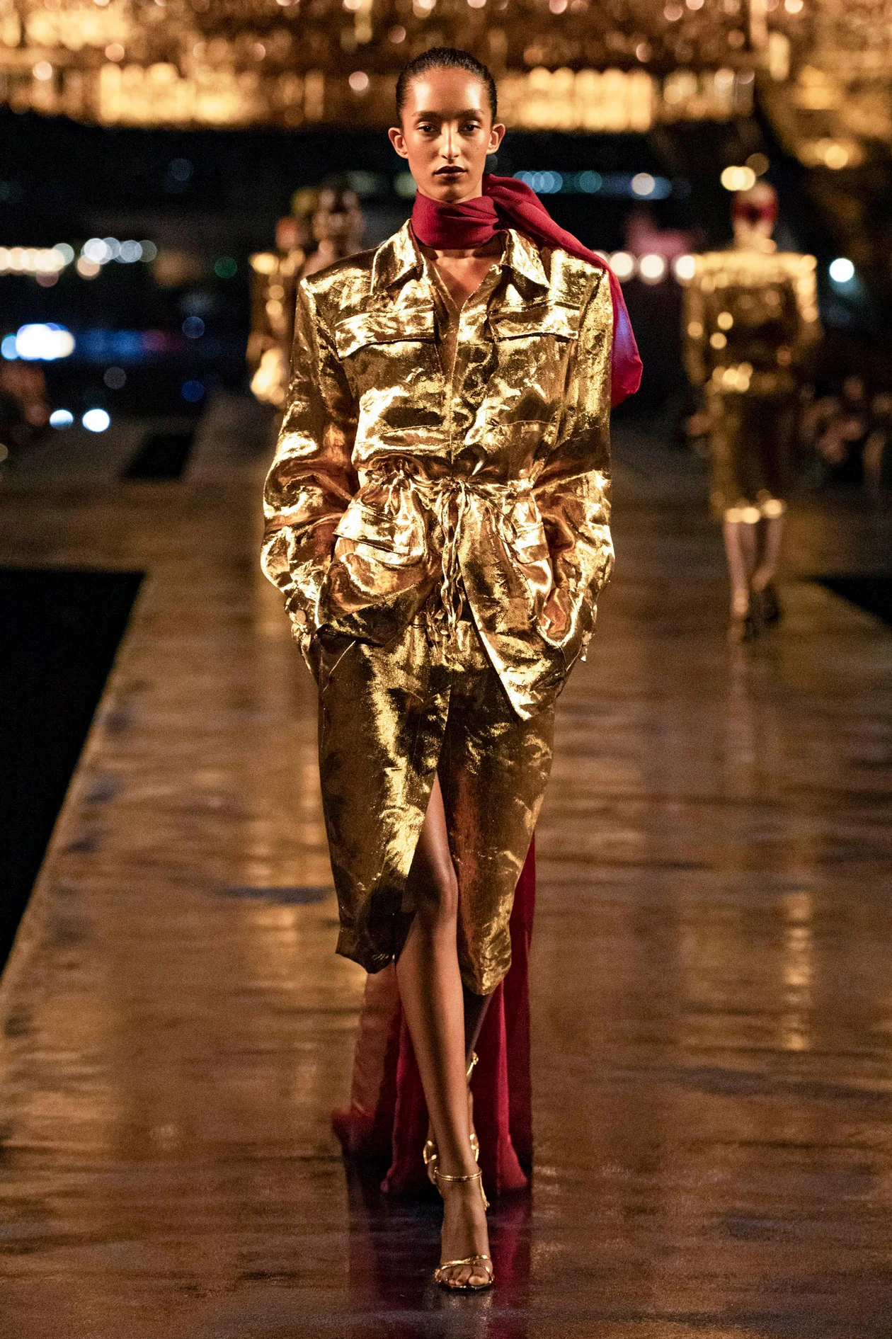 Показ Saint Laurent весна–лето 2027, Париж.