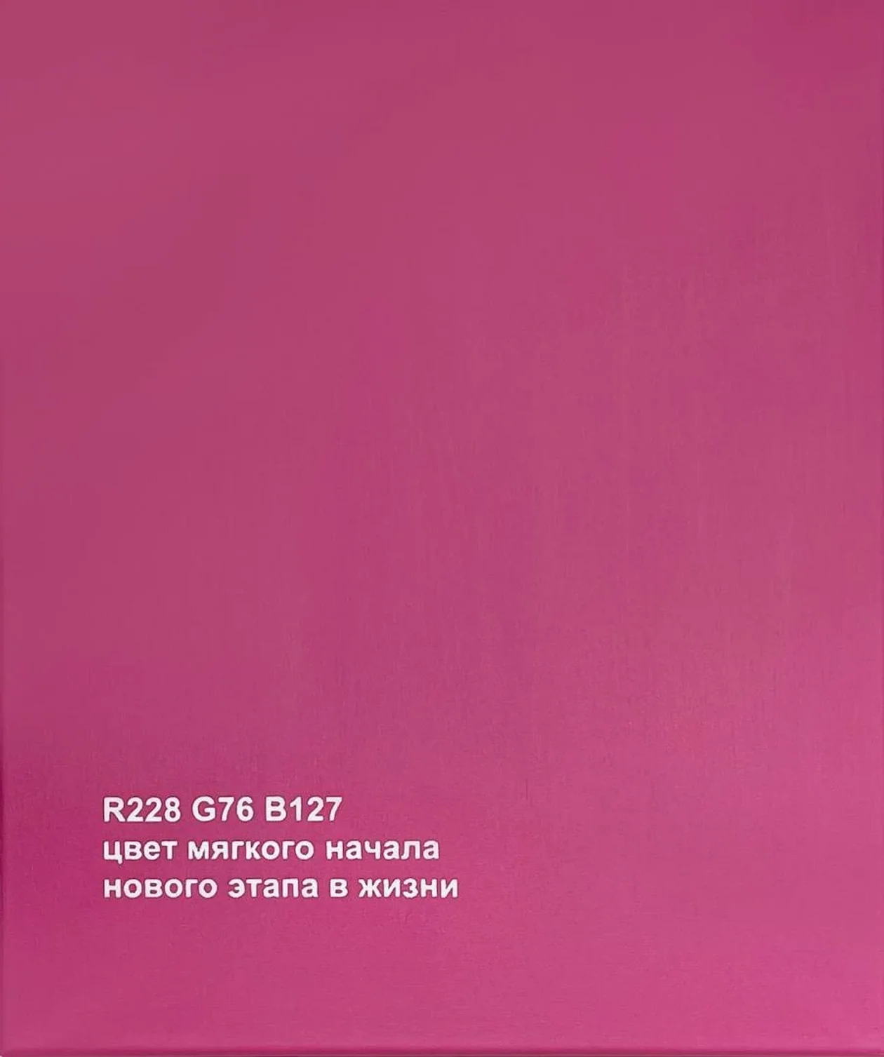 «Цвет мягкого начала». Катя Рыблова