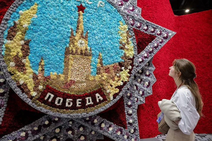 Экспозиция, посвященная 80-летию Победы, на ПМЭФ. Источник: Анатолий Медведь / Росконгресс