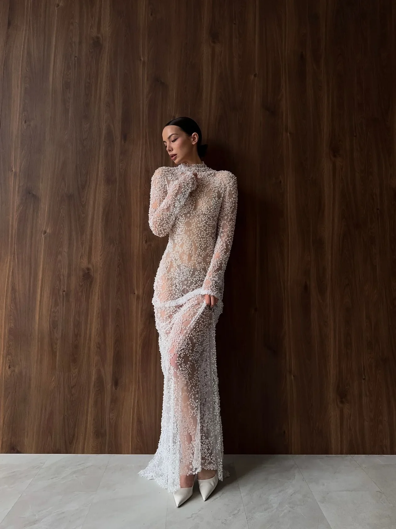 Платье жемчужное, Munique