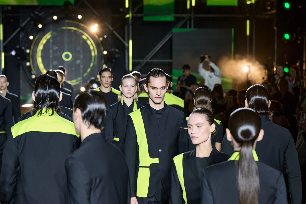 Показ новой формы S7 Airlines в Красной Поляне