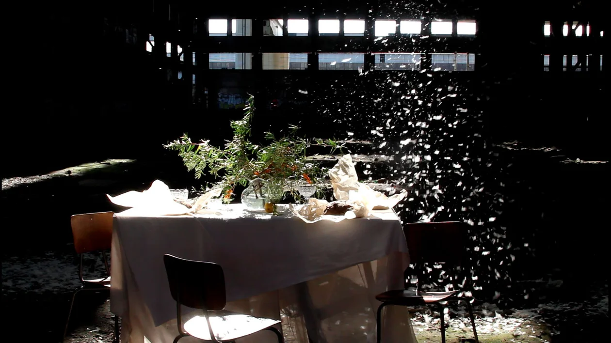 Опыт неуместности. Кадр из видео. 2022