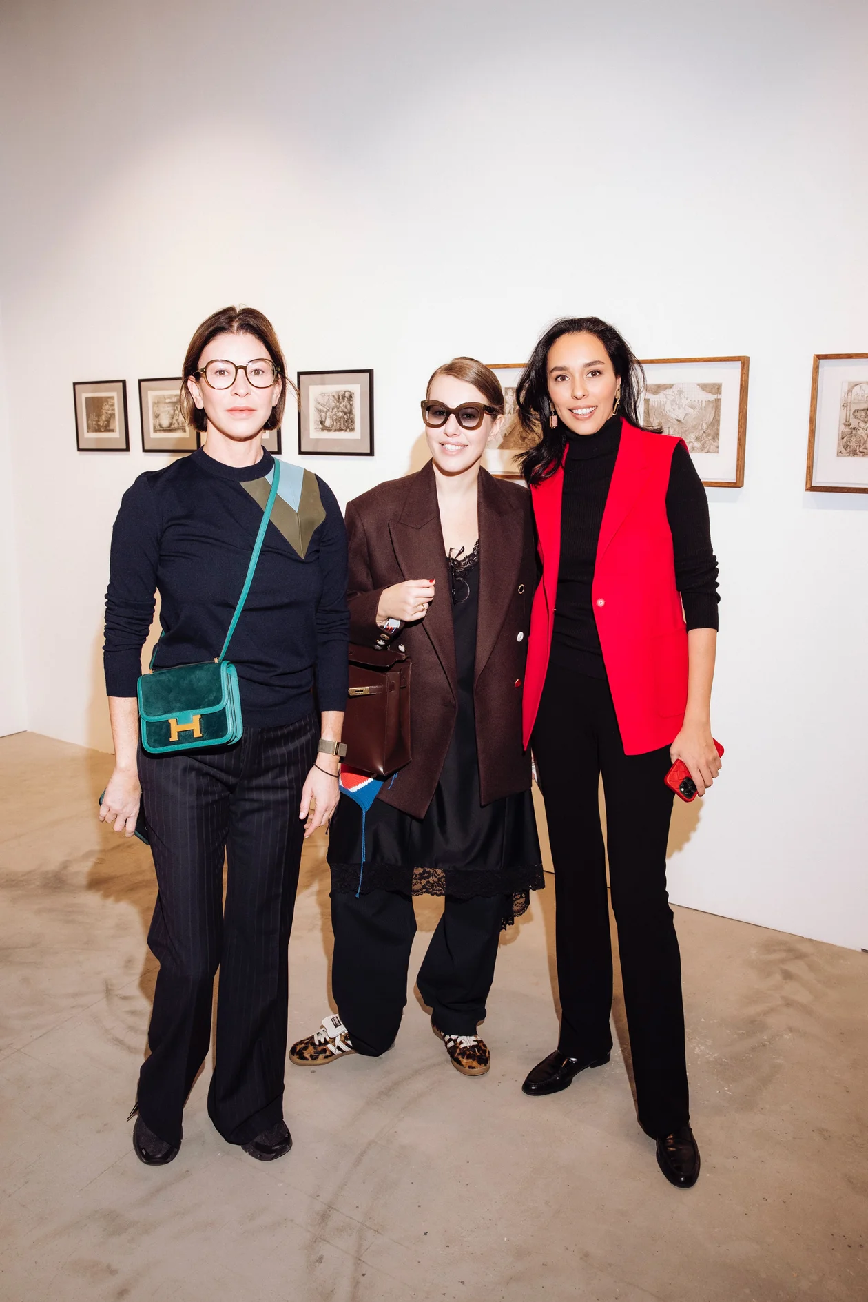 Ольга Слуцкер, Ксения Собчак, Софья Троценко