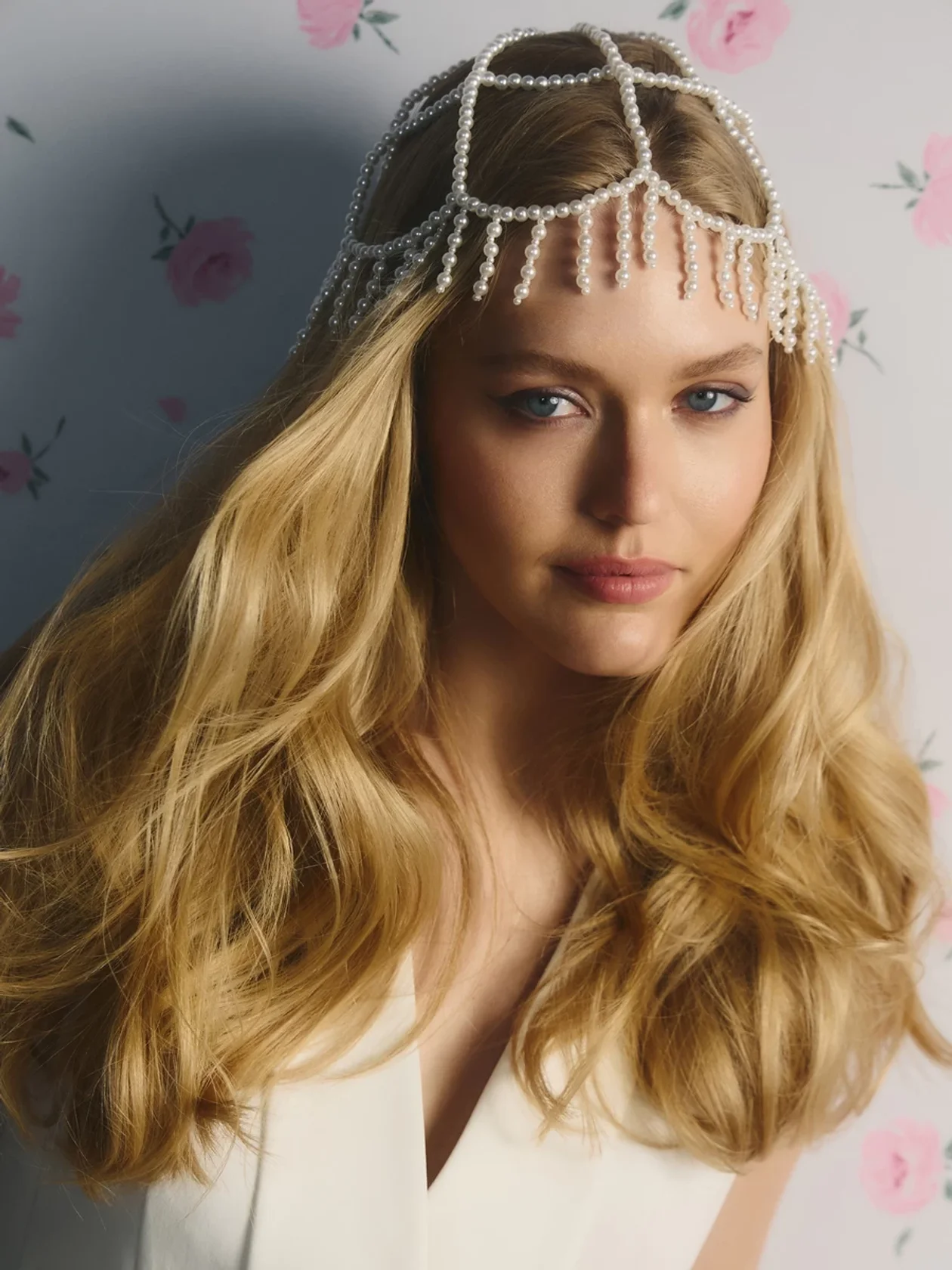 Украшение для головы из искусственного жемчуга, Zarina   