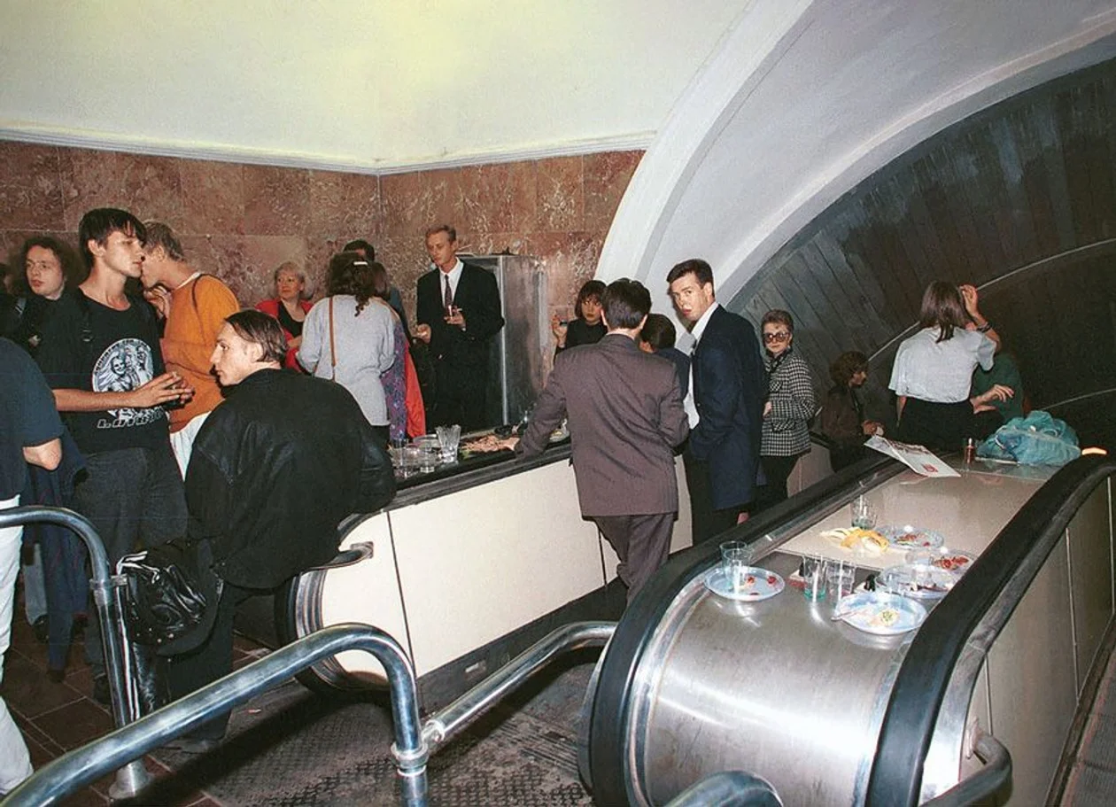 Презентация журнала «Птюч» на станции «Красные Ворота», 1994