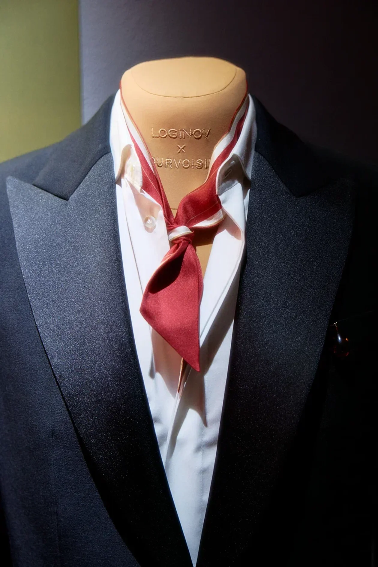 Галстук твилли Loginov x Courvoisier