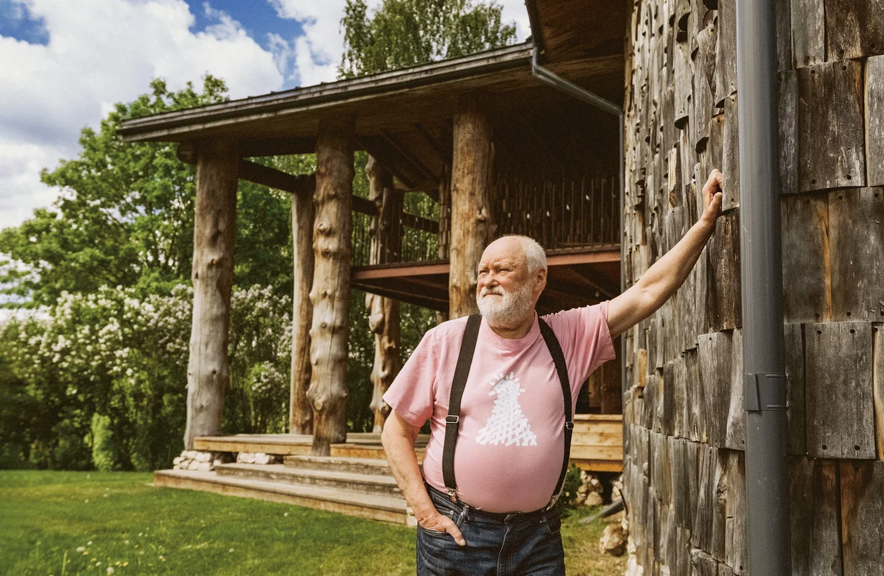 Николай Полисский, художник, идеолог арт-парка «Никола-Ленивец» и фестиваля «Архстояние»