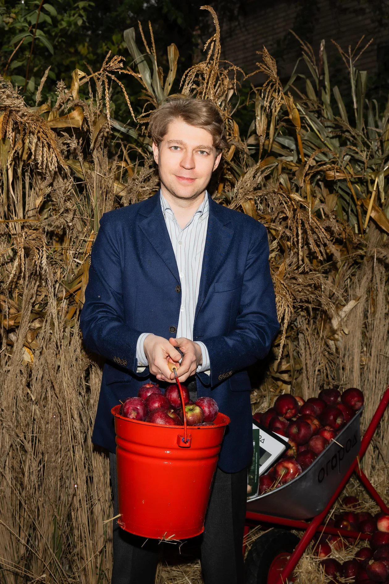 Николай Ремчуков на Дне рождения журнала «Огород»