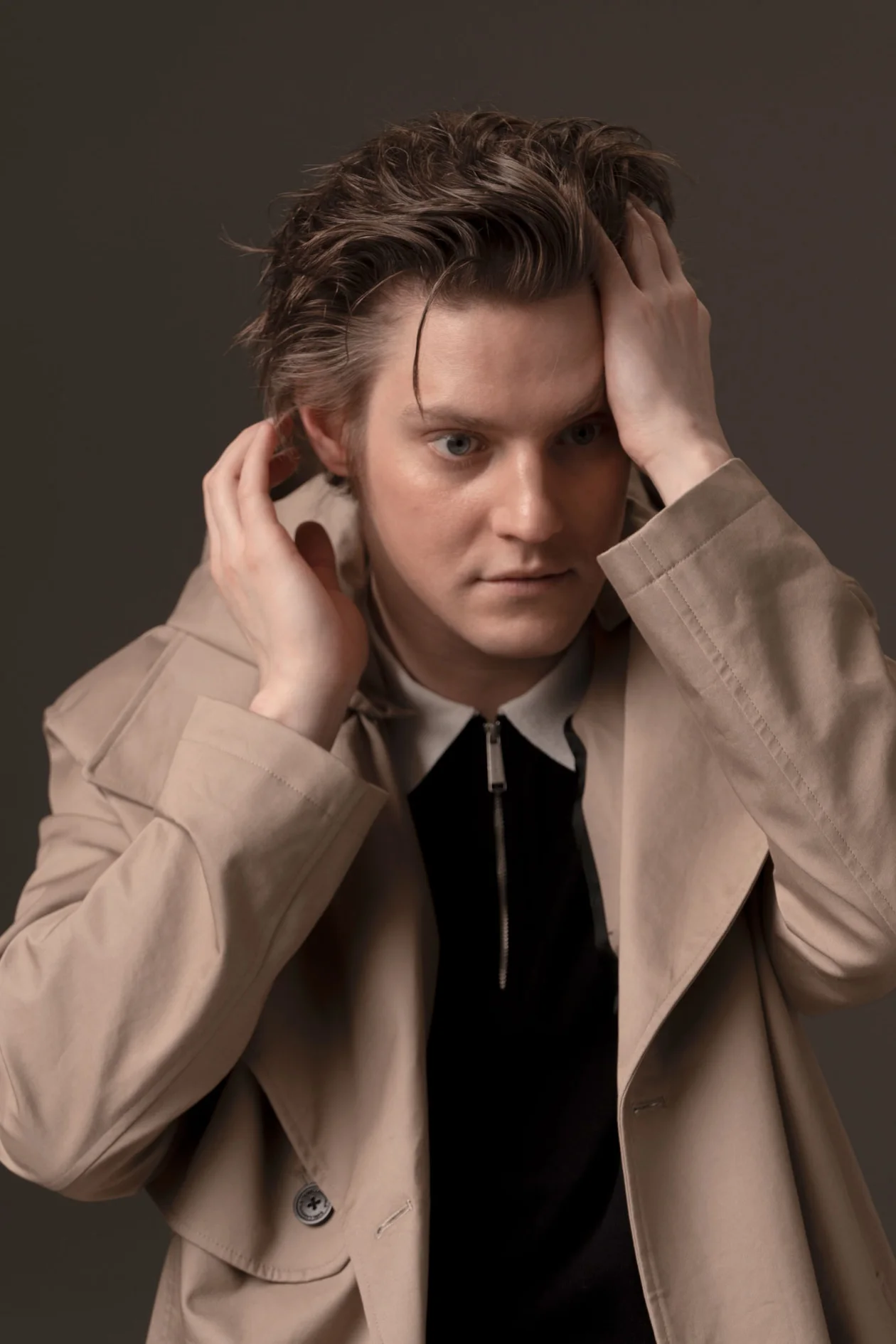 Тренч, Karl Lagerfeld, поло, Karl Lagerfeld. Все вещи представлены на Lamoda