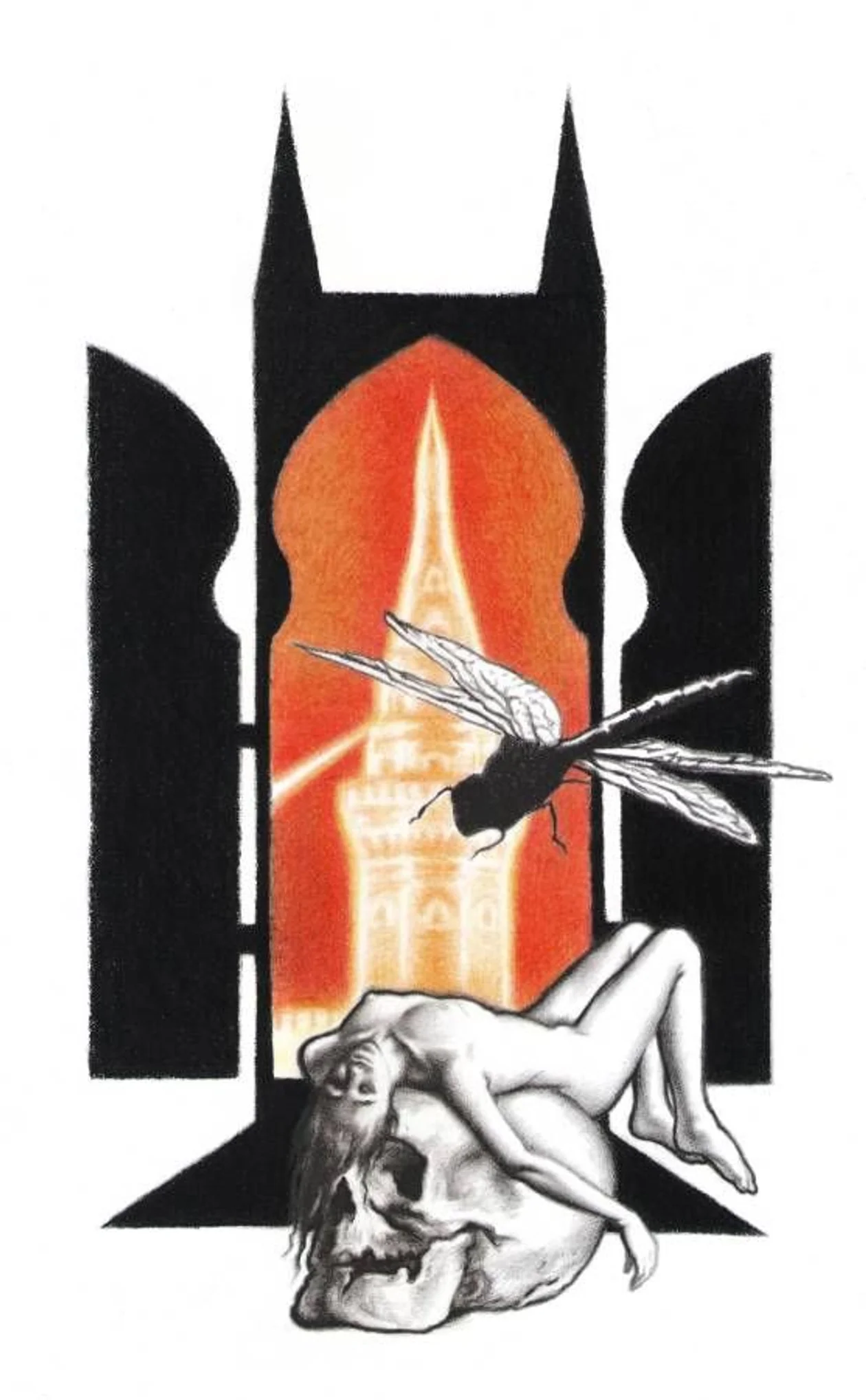 Работа Алексея Бевзы, созданная специально для «Москвички»