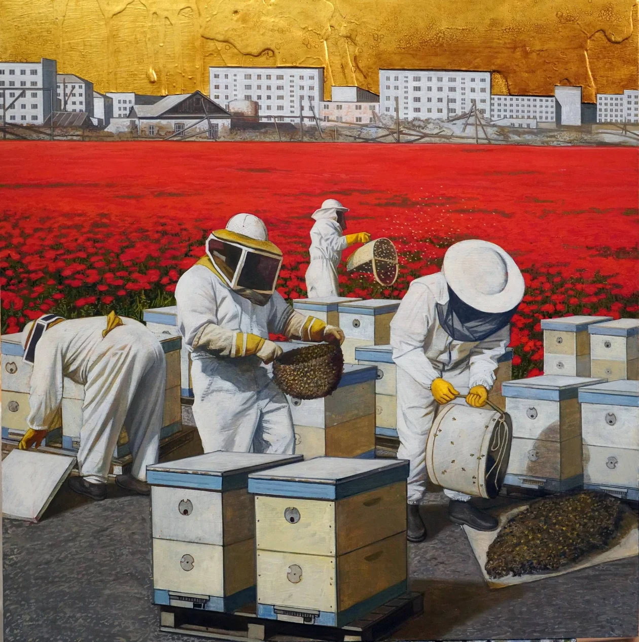 Мария Сафронова. Заселение ульев